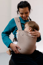 Load image into Gallery viewer, Preorder: Taupe Waffle Exquis Baby Carrier
