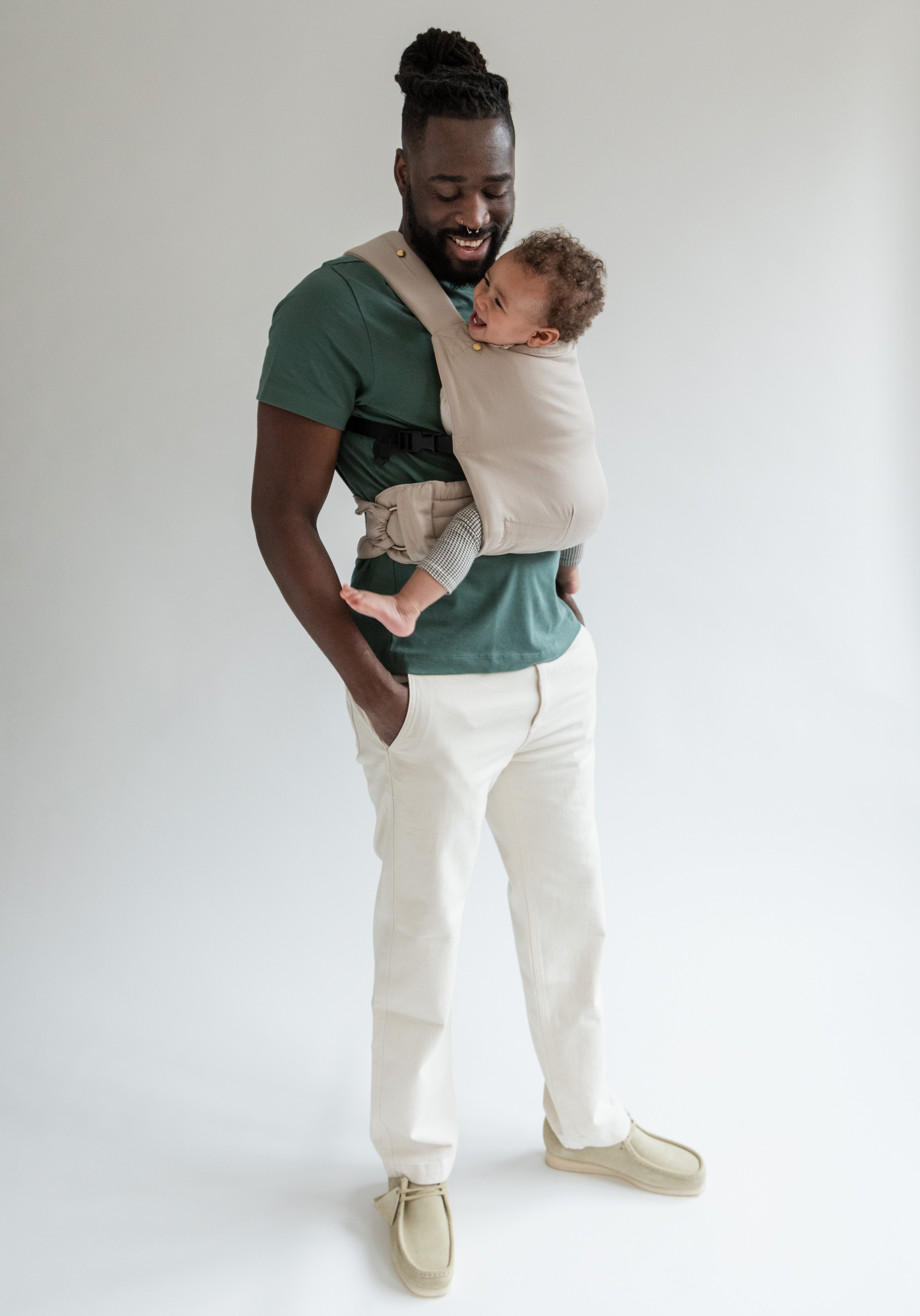 Porte-bébé Exquis Taupe
