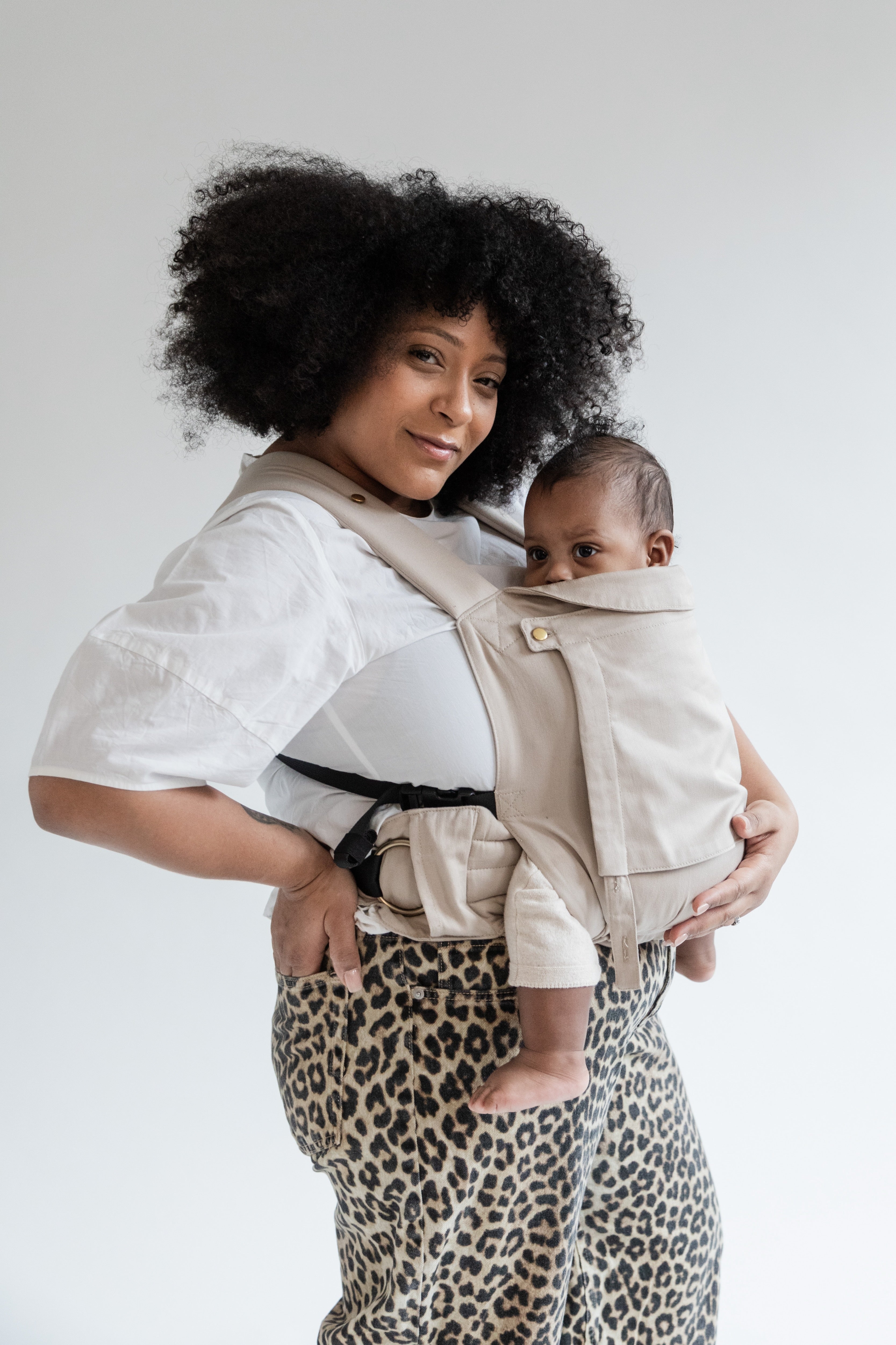 Porte-bébé Exquis Taupe