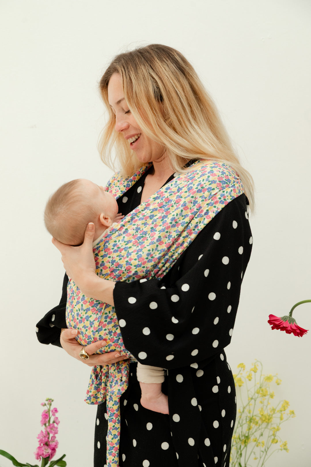 Porte-bébé naissance Plume Tutti Flori