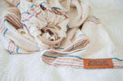 Linen Ring Sling Candy Cane