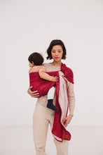 Load image into Gallery viewer, Linen Ring Sling Dahlia
